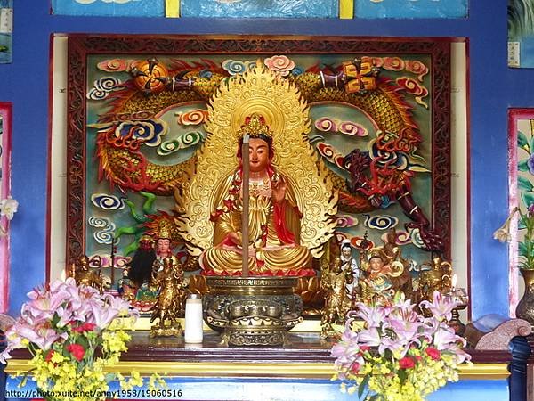 龜山島的普陀嚴「拱蘭宮」媽祖廟-此廟最早為三太子廟。1930