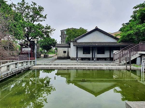 造橋驛+驛長宿舍-羅馬式造橋火車站+造橋驛站，建於昭和10年