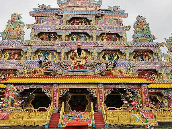 五朝圓醮慶典/平鎮褒忠祠（西元1791年）宋廷龍捐地，倡建義