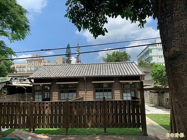 竹東林務局宿舍群首期修復「植松材木竹東出張所」，現在的竹東林