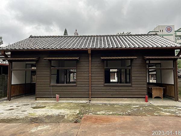 竹東林務局宿舍群首期修復「植松材木竹東出張所」歷史建築-竹東