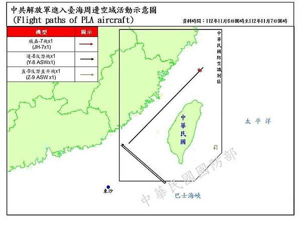 中國新增M503航線/中共軍機繞台-武力威嚇/中國長期霸凌台