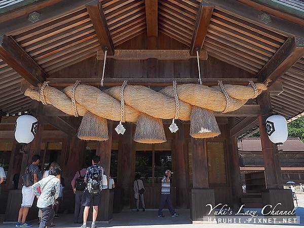 出雲大社「結良緣」聞名：求良緣必訪結緣神社-神社境內的兔子雕