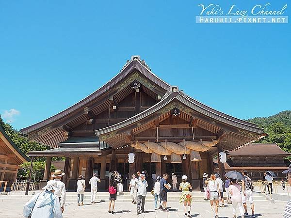 出雲大社「結良緣」聞名：求良緣必訪結緣神社-神社境內的兔子雕