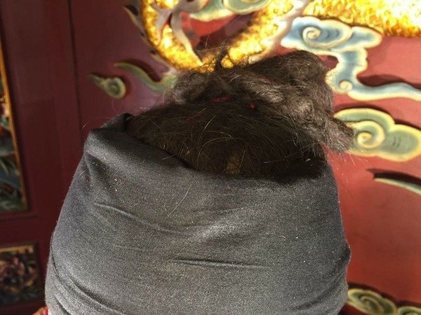 1742年新竹長和宮國家第三級古蹟-媽祖林默娘頭髮在台灣-林
