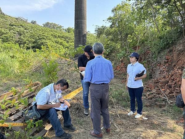 湖口鄉「波羅汶八卦窯」被怪手大肆破壞-文化局緊急列暫定古蹟-