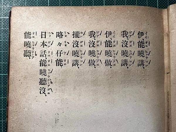 日本時代初期，有大量日人學台語的教科書。1902年杉房之助著