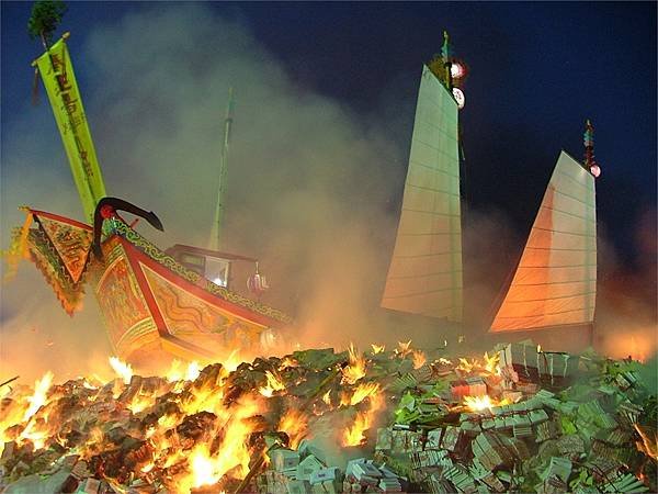 東港迎王平安祭典-國家重要無形文化資產-木造「南澳式」船型-