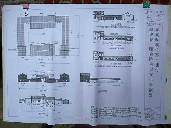 義竹翁慶春古宅1922年建-申列古蹟 列冊追蹤-義竹翁氏開基