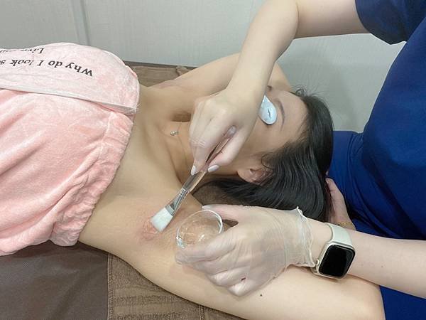台中腋下除毛推薦-媄婧美學