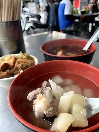 台南東區│後甲嘉義雞肉飯-苦瓜排骨湯