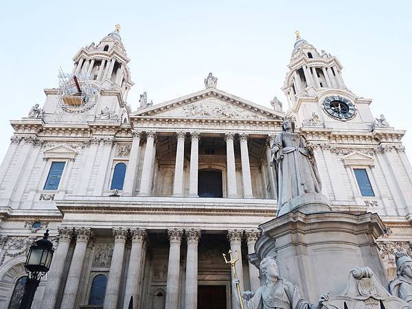 英國倫敦，聖保羅大教堂、千禧橋拍照景點推薦！