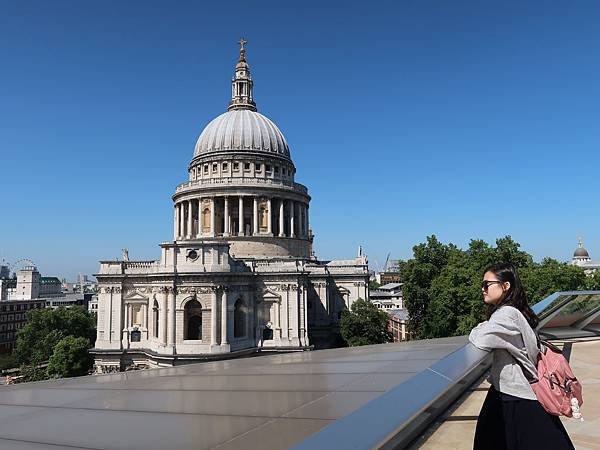 英國倫敦，聖保羅大教堂、千禧橋拍照景點推薦！