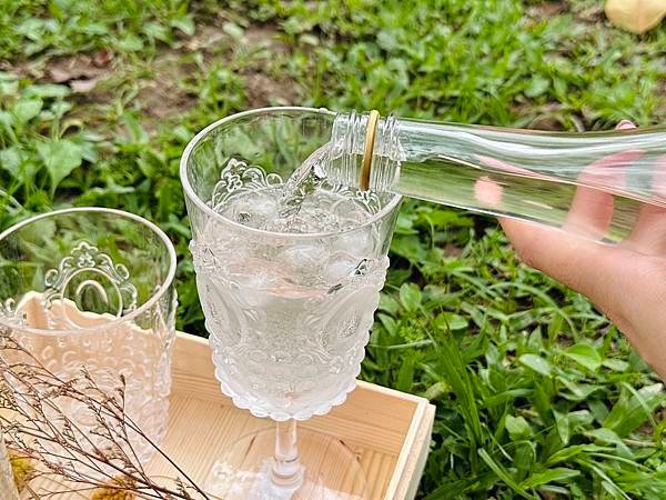 【宅配果醋飲推薦】公主駕到夏日氣泡水蜜桃果醋、滿滿氣泡感 少