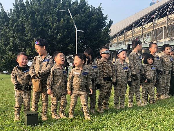 【台北-三重大都會公園】小兵日記兒童軍事體驗營 角色扮演/職業體驗/小軍人/陸軍/黃武士/當兵/親子活動
