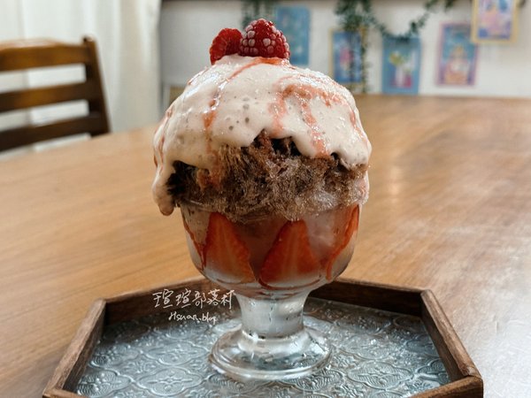 【台北美食】隱藏在大安巷弄內的高顏值日式刨冰「旁邊納涼」! 