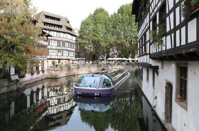 法國 童話小鎮 史特拉斯堡Strasbourg 小威尼斯 科