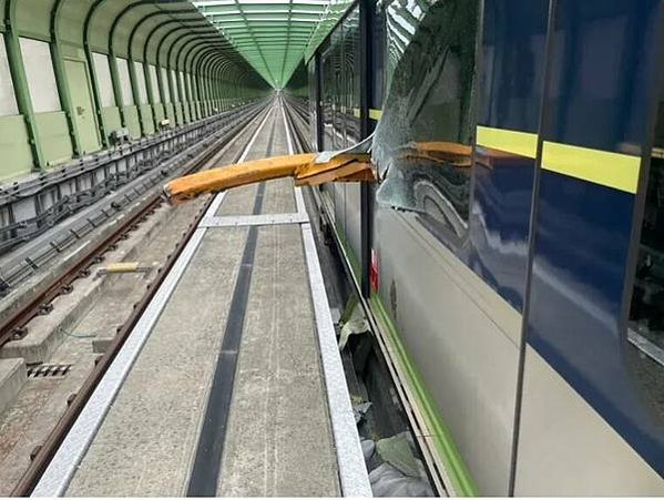 台中捷運意外-中捷月台有設置「緊急斷電按鈕」卻不用/中捷行控