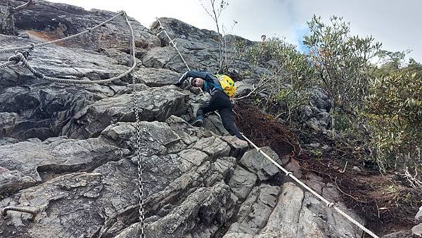 【鳶嘴山】鳶嘴山，全台知名危岩聳壁地形，挑戰驚險峭壁攀岩，走