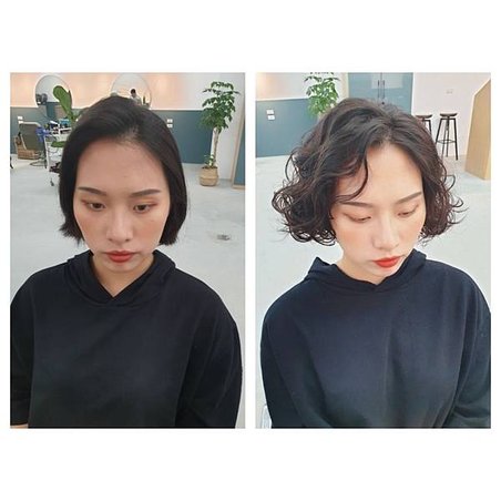 雲林斗六 H hair南希髮型造型師 【時尚QQ泡麵頭】