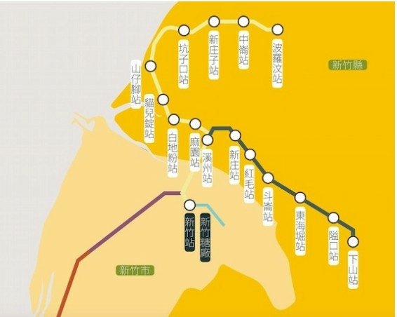 新竹糖廠-新竹─湖口波羅汶-五分車路鐵道-帝國製糖新竹製糖所