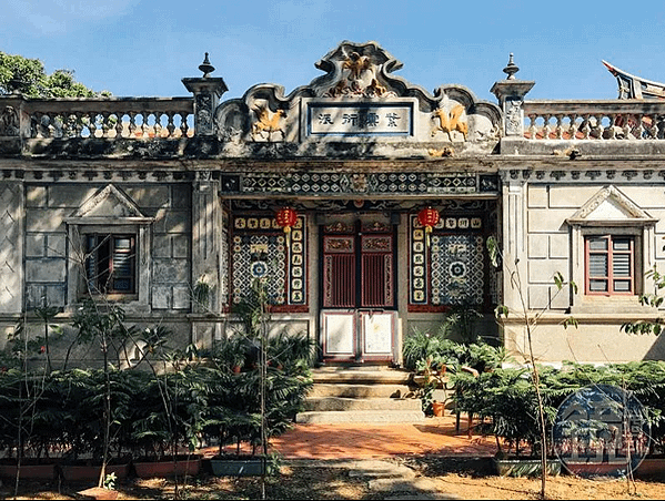 清代大稻埕建昌街-今貴德街北段/大稻埕千秋街店屋-千秋街是台