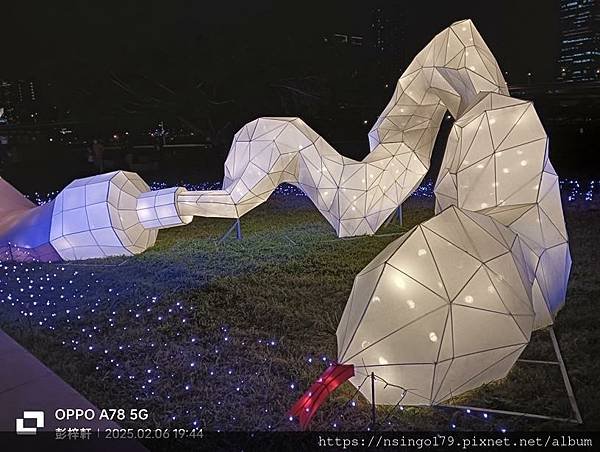 2025新北燈會的光芒筆記3：白蛇幻象、萌彩蛇趣、局處響應及