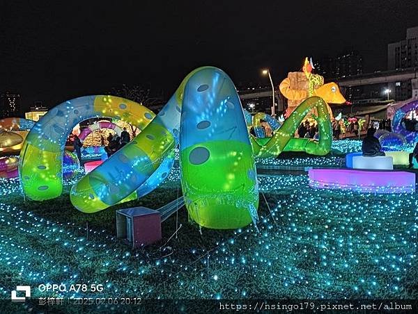 2025新北燈會的光芒筆記3：白蛇幻象、萌彩蛇趣、局處響應及