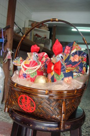 拼布-帶路雞(右)