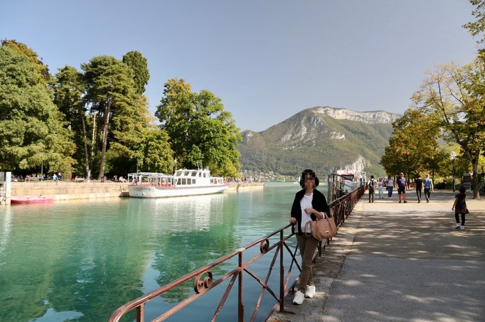 法國 安錫Annecy 安錫湖  安錫城堡 愛之橋 島宮 莎