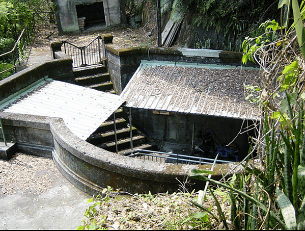 新社-白冷圳—抽藤坑倒虹吸管-歷史建築/1928開工/抽藤坑