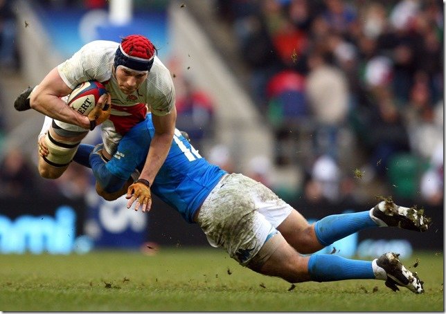 APTOPIX BRITAIN ENGLAND ITALY RUGBY SIX NATIONS