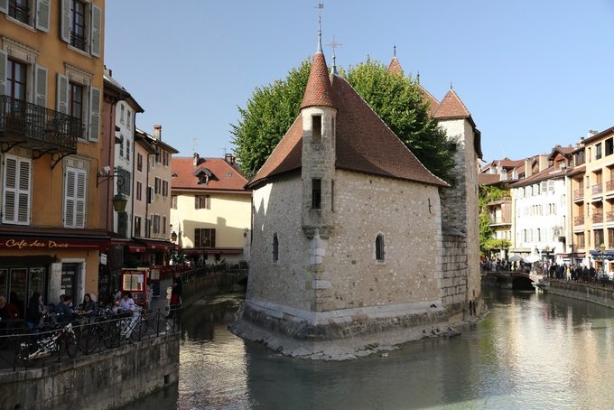 法國 安錫Annecy 安錫湖  安錫城堡 愛之橋 島宮 莎