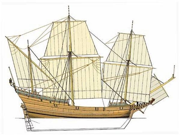 1633年金門料羅灣海戰-明荷海上戰爭/荷蘭 jacht船隻