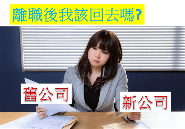 我該吃回頭草嗎?_職場人生_社畜人生