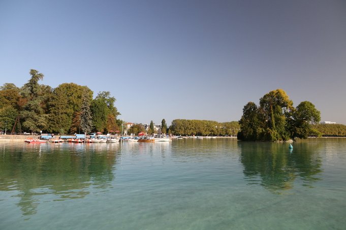 法國 安錫Annecy 安錫湖  安錫城堡 愛之橋 島宮 莎