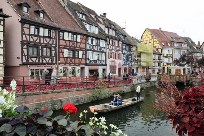 法國 童話小鎮 史特拉斯堡Strasbourg 小威尼斯 科