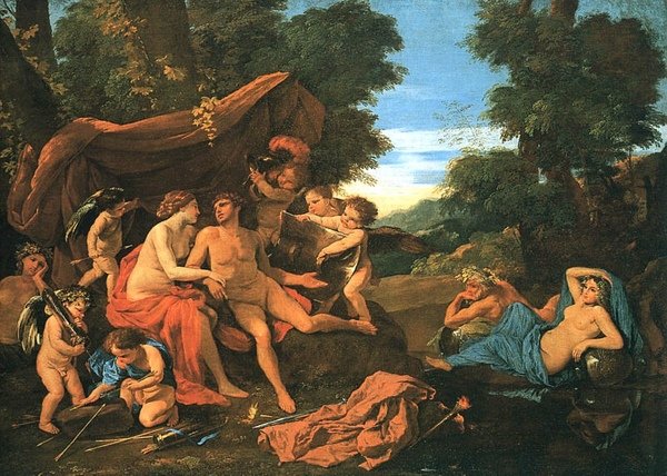 戰神和維納斯 Mars and Venus_尼古拉．普桑 Nicolas Poussin.jpg