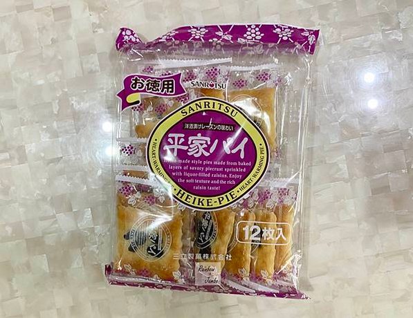 【不專業食記】網購開箱｜日本零食餅乾｜來自日本的源氏派蝴蝶酥