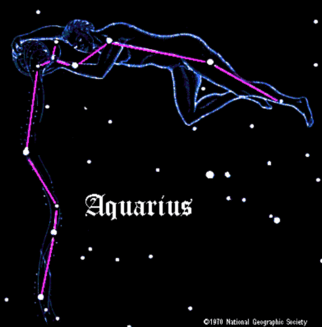 水瓶座星像aquarius