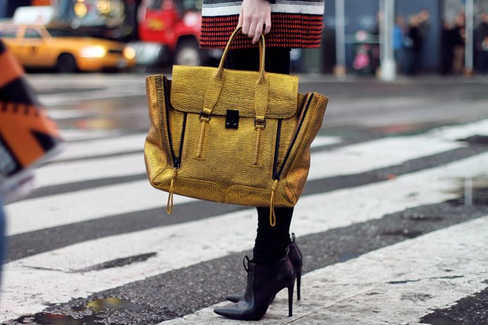 Phillip Lim-gold bag