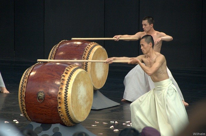 花博舞蝶館 優人神鼓 花蕊渡河