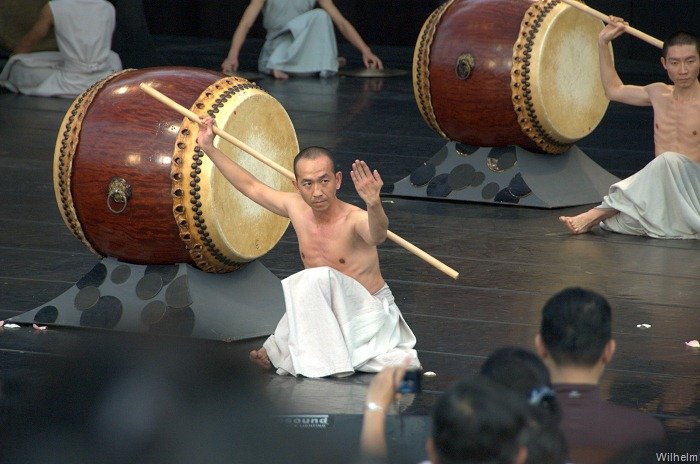 花博舞蝶館 優人神鼓 花蕊渡河