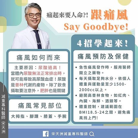 洲粉-痛起來要人命 跟痛風saygoodbye