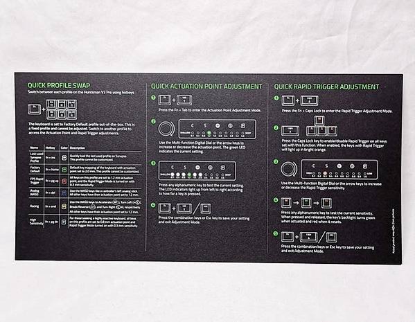 Razer Huntsman V3 Pro - 可調鍵程、快