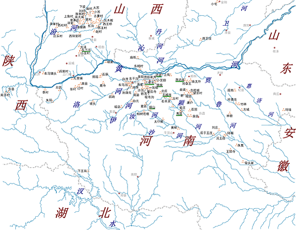 774px-二里头文化遗址分布图.svg