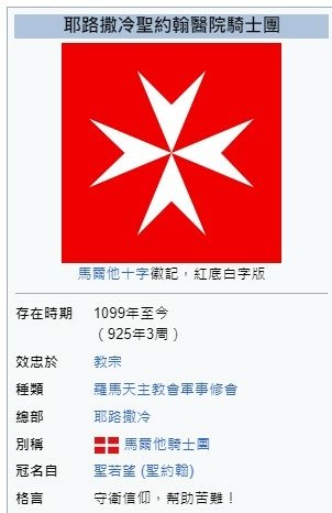 馬爾他騎士團（The Sovereign Military 