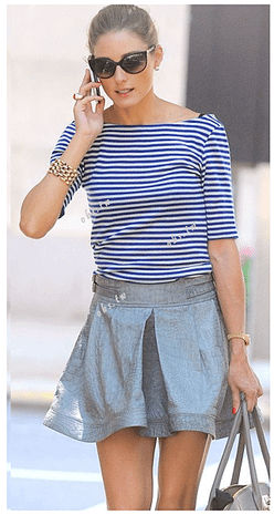 Olivia Palermo Loves  Breton Stripes 2