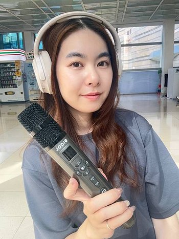 JODIO K3藍芽行動KTV耳機，讓我在家也能當K歌高手！