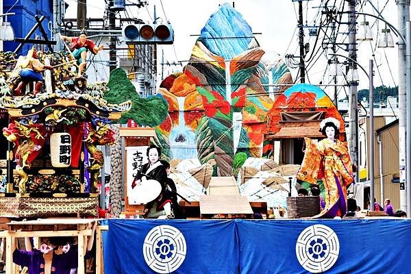 那須烏山 【山舉祭】日本第一戶外歌舞伎 、 烏山和紙